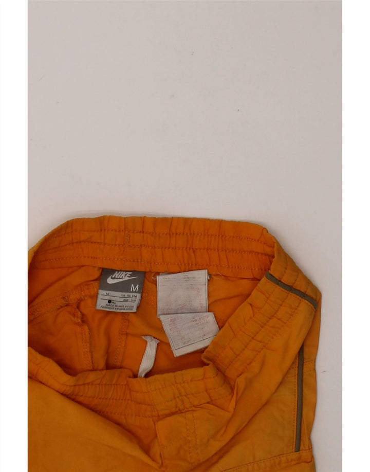 NIKE Boys Graphic Sport Shorts 5-6 Years Medium Yellow Nylon Vintage Nike and Second-Hand Nike from Messina Hembry 