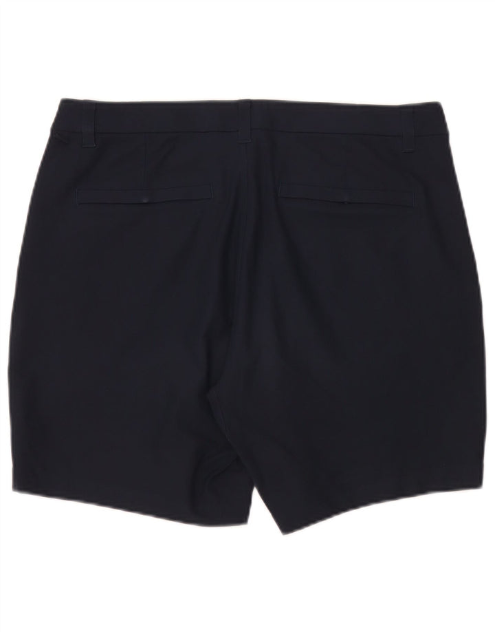 Lululemon Herre Chino Shorts W33 Medium Navy Blue Polyester