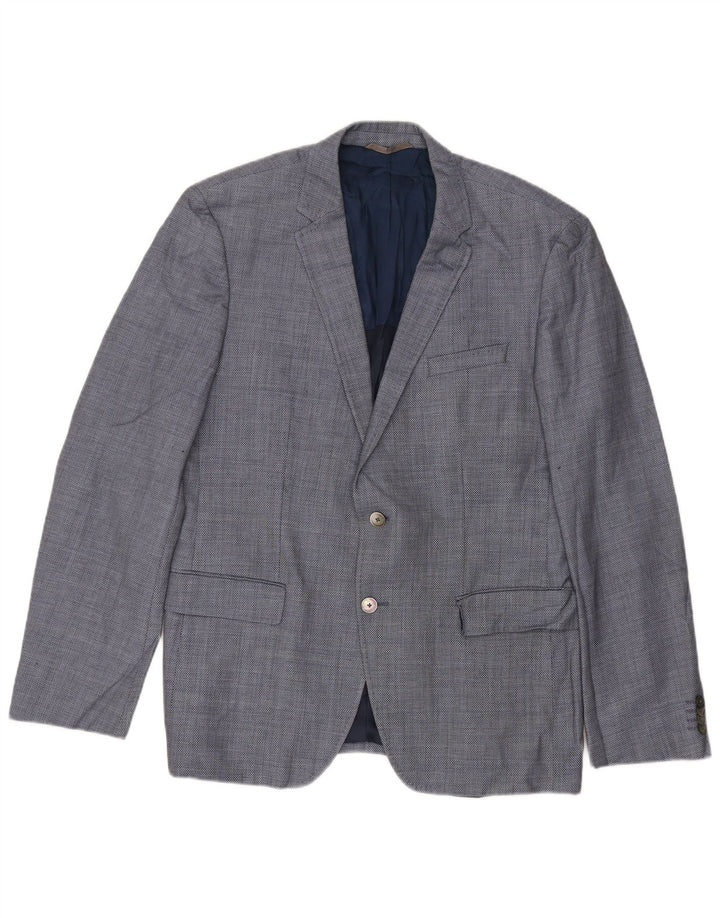 Hugo Boss Herre 2-knaps blazerjakke UK 38 Medium Blue