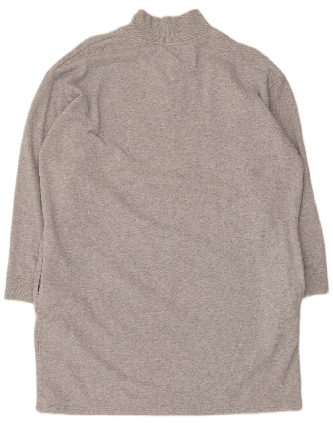 MARKS & SPENCER Oversized jumperkjole til kvinder DK 16 Stor grå flækket