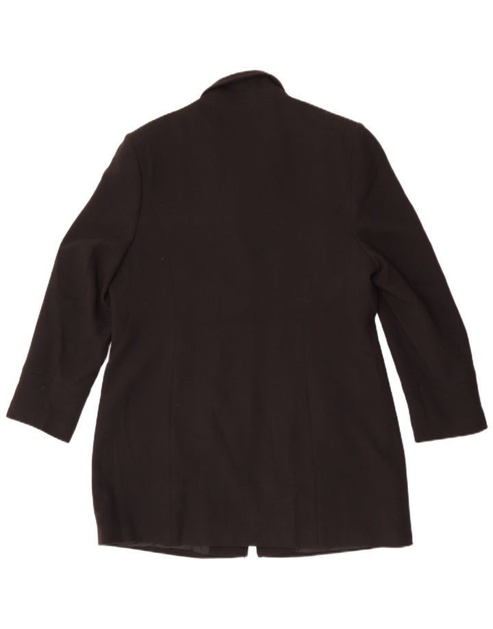 Marks & Spencer Dame St. Michael Overfrakke UK 18 XL Sort Polyester