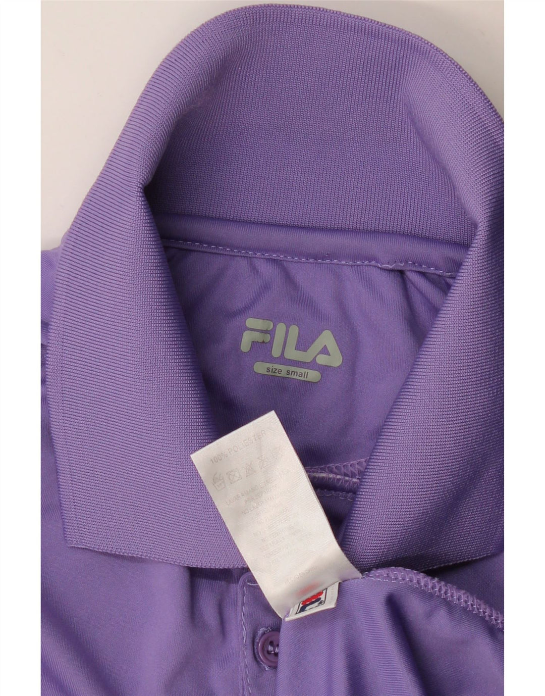 FILA Poloshirt til mænd Lille Lilla Colourblock Polyester