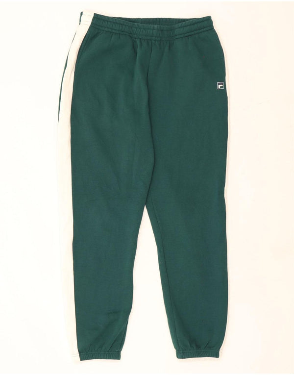 Fila Herre grafisk træningsdragt Bukser Joggers Medium Green Colourblock