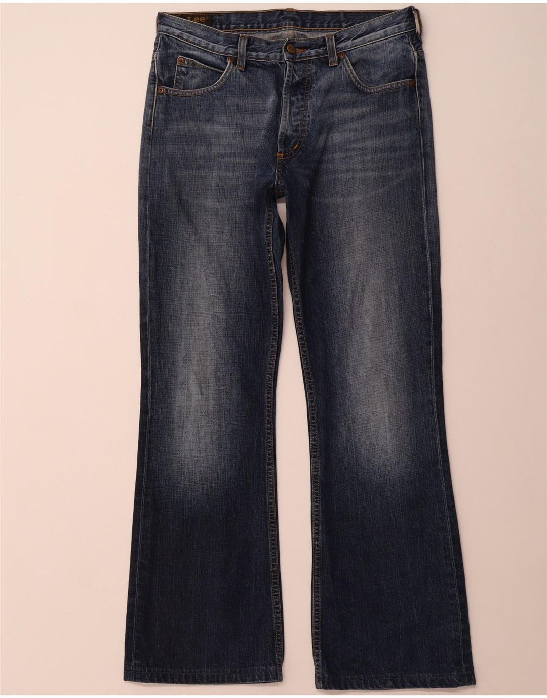 LEE Herre Denver Bootcut Jeans W32 L32 Blå Bomuld
