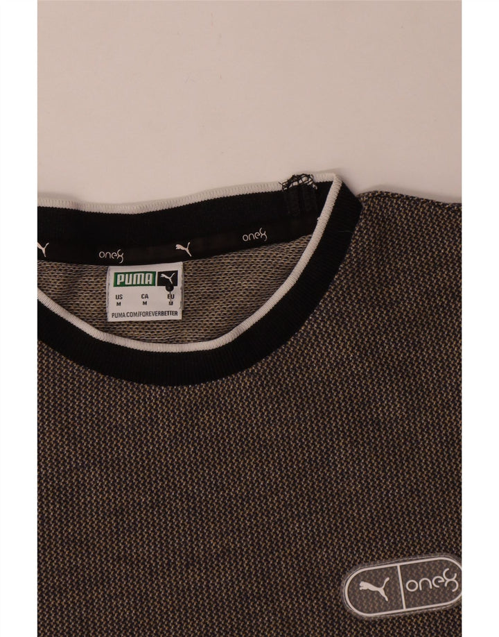 Puma Herre T-Shirt Top Medium Brun