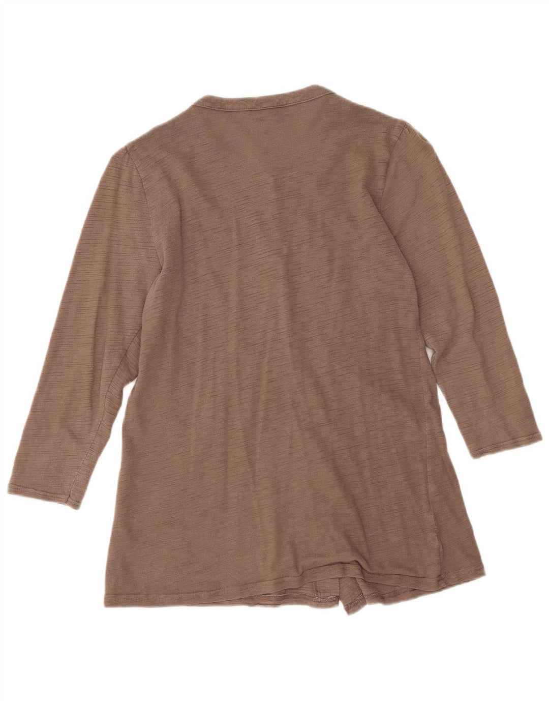 Topshop Dame 3/4-ærmet skjortebluse UK 8 Small Grå