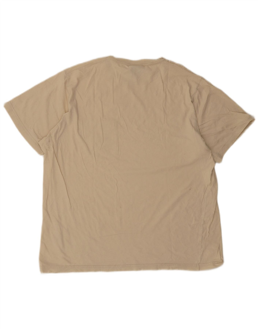 Trussardi Herre T-Shirt Top Medium Beige Bomuld