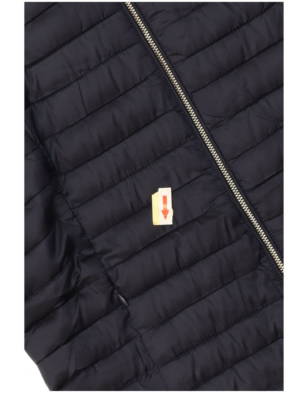 MASSIMO DUTTI Dame Hættejakke UK 10 Small Navy Blue