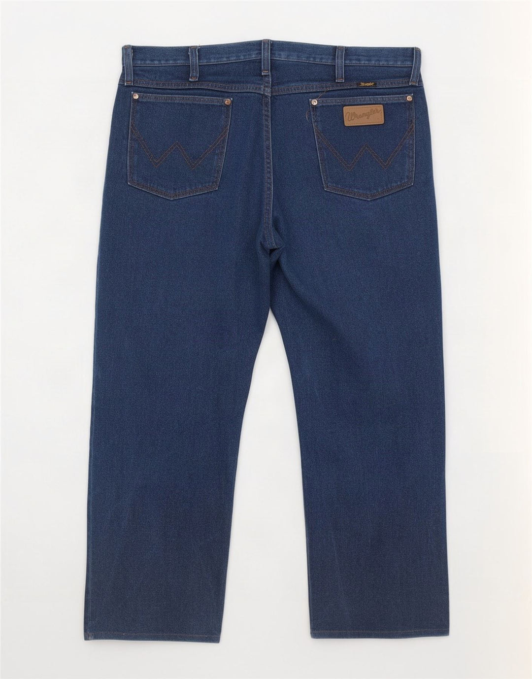 Wrangler Straight Jeans til mænd W38 L26 Marineblå Bomuld