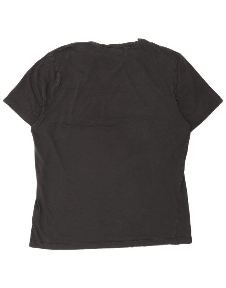 Reebok Herre grafisk T-shirt top XL sort bomuld