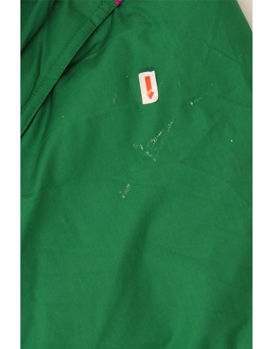 DIADORA Mens Padded Jacket UK 40 Large Green Colourblock Polyester