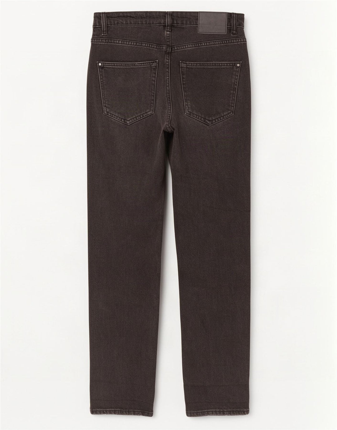 Zara Dame Jeans med høj talje EU 38 Small W28 L27 Grå
