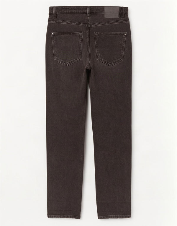 Zara Dame Jeans med høj talje EU 38 Small W28 L27 Grå