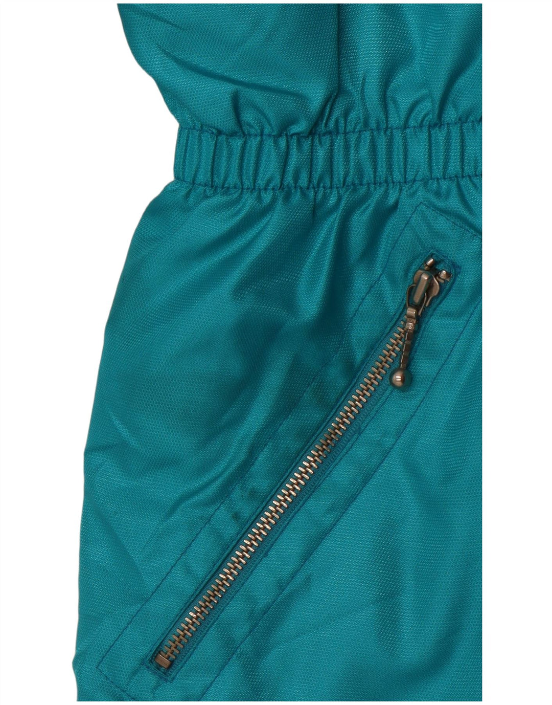 DUBIN Dame Oversized Skijakke EU 44 XL Blå Colourblock Sports