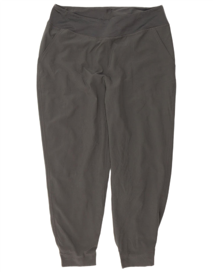 Patagonia Dame træningsdragt Bukser Joggers UK 16 Large Grå Polyester