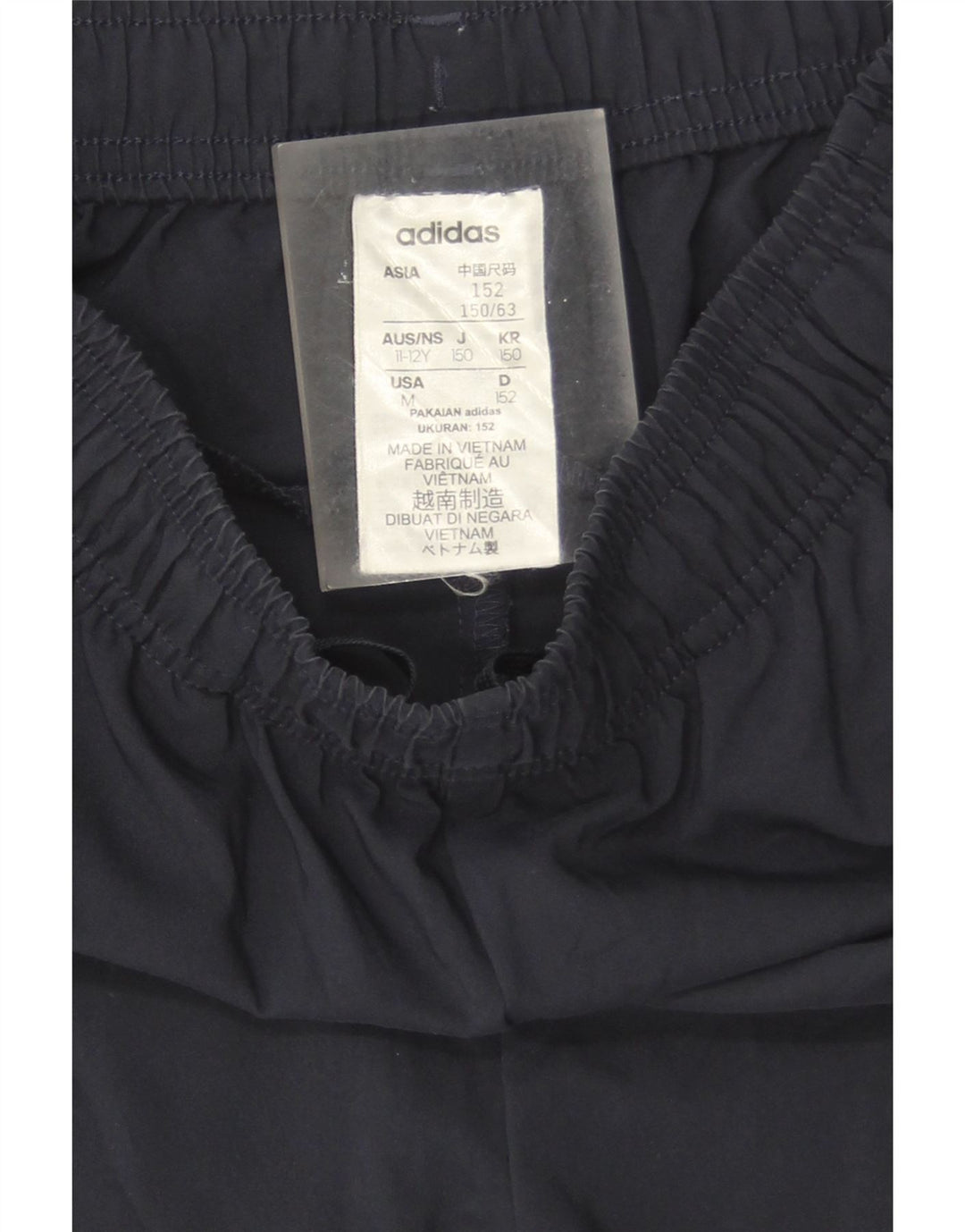 Adidas drenge sportsshorts 11-12 år marineblå polyester