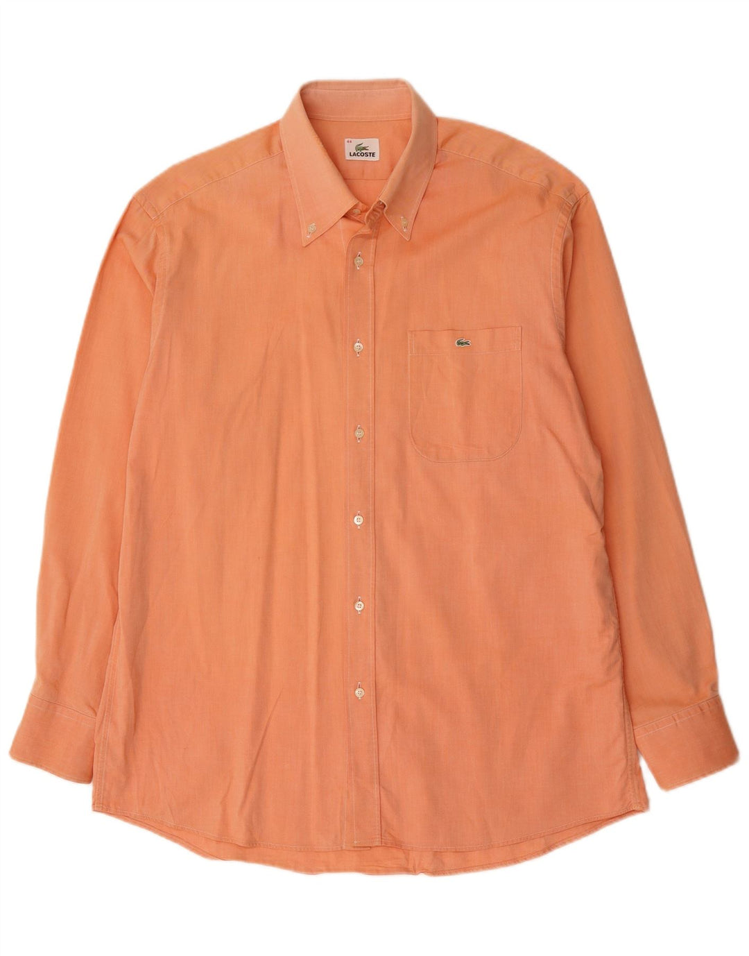 LACOSTE Herreskjorte str. 44 XL Orange Bomuld