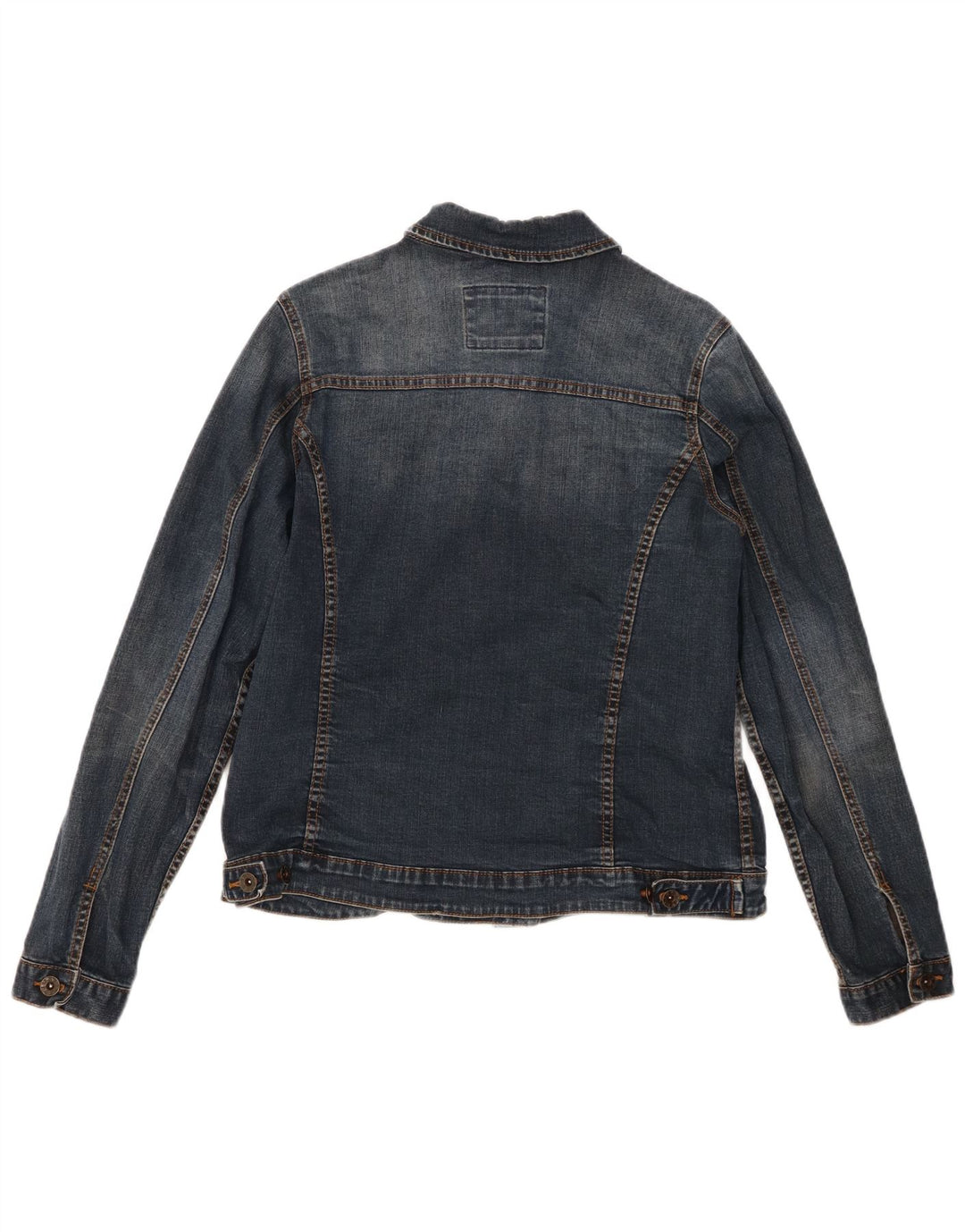 Fat Face Dame denimjakke UK 14 Medium Blue Cotton