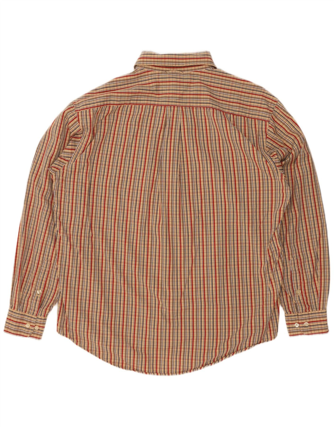 Tommy Hilfiger Herreskjorte XL Beige ternet bomuld