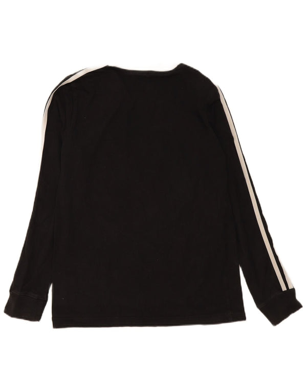Adidas Dame Top Langærmet UK 10 Small Black Bomuld