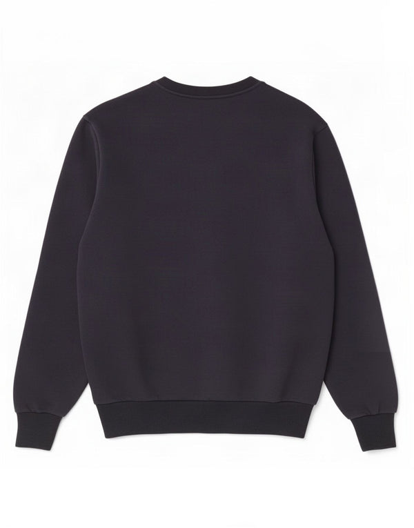 Ellesse Dame Sweatshirt Jumper UK 12 Medium Marineblå Bomuld Retro