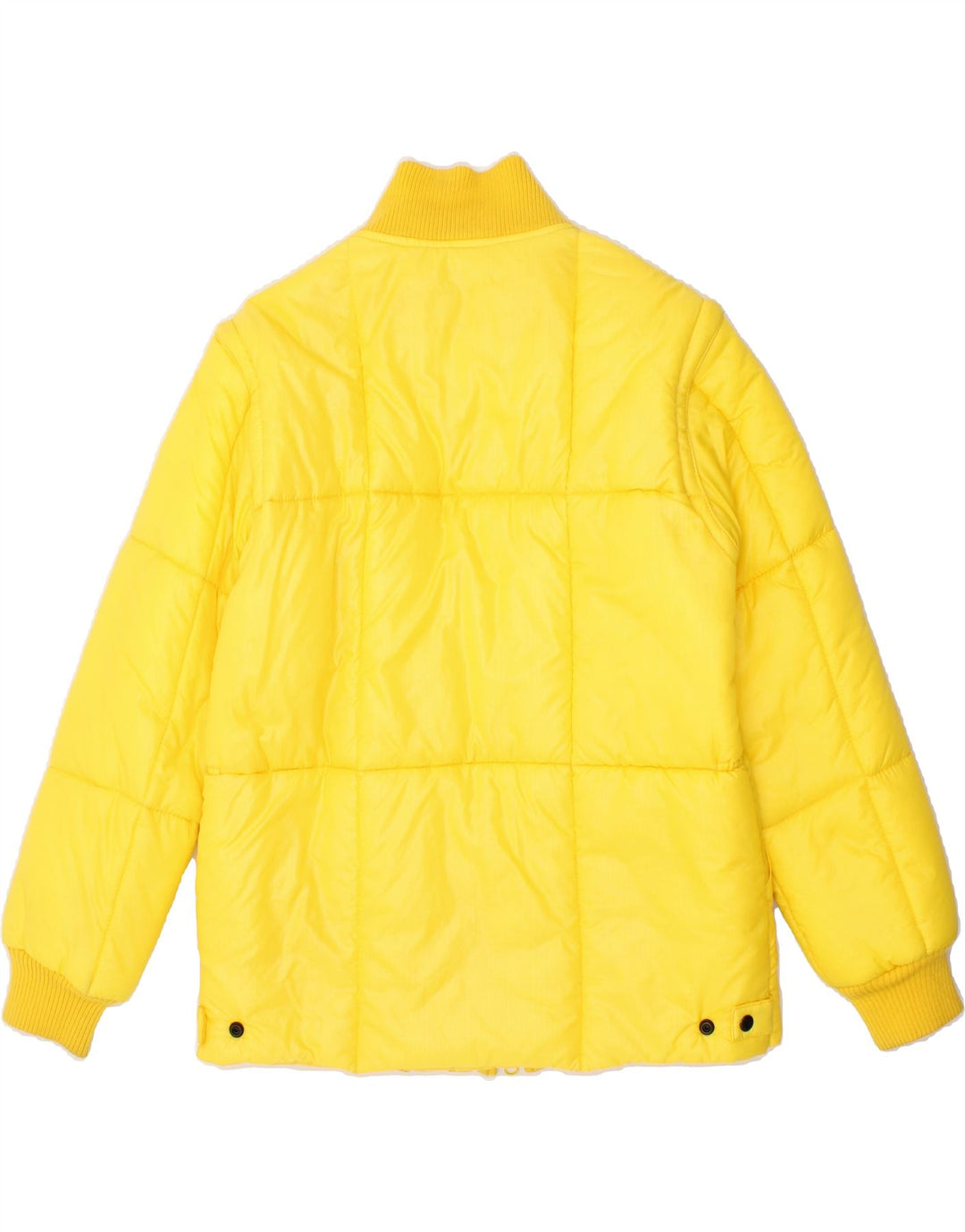 SPITFIRE Mens Padded Jacket UK 36 Small Yellow Nylon Vintage Spitfire and Second-Hand Spitfire from Messina Hembry 
