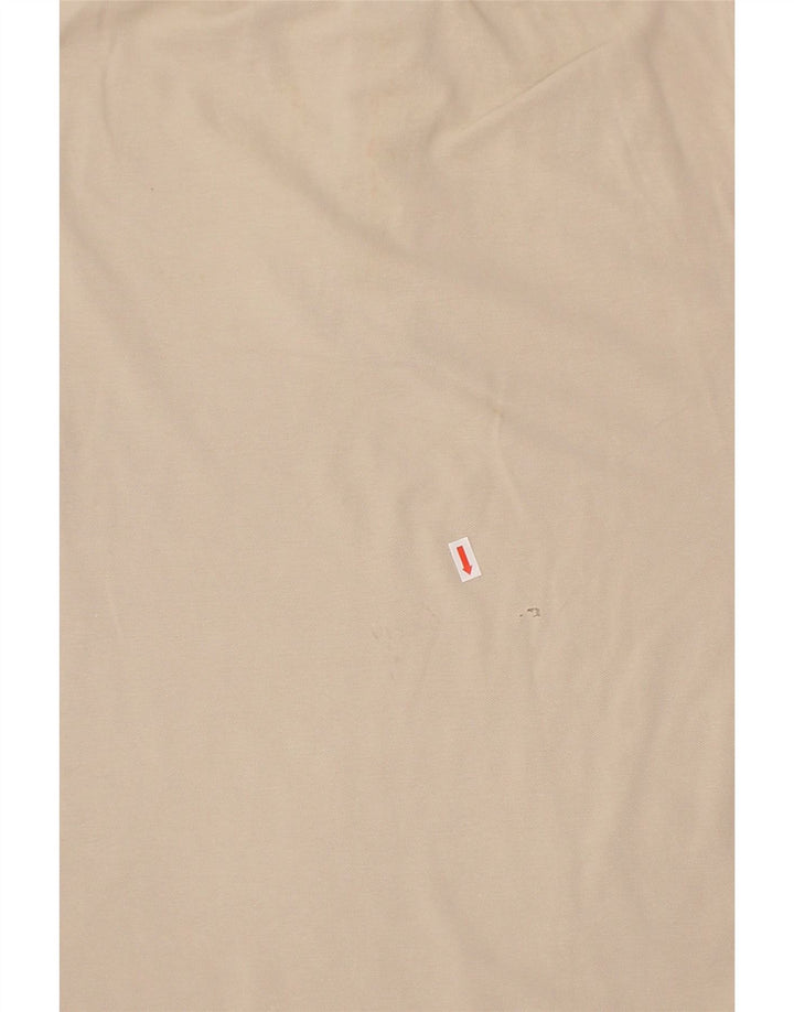 KAPPA Mens Polo Shirt Medium Beige Cotton Vintage Kappa and Second-Hand Kappa from Messina Hembry 