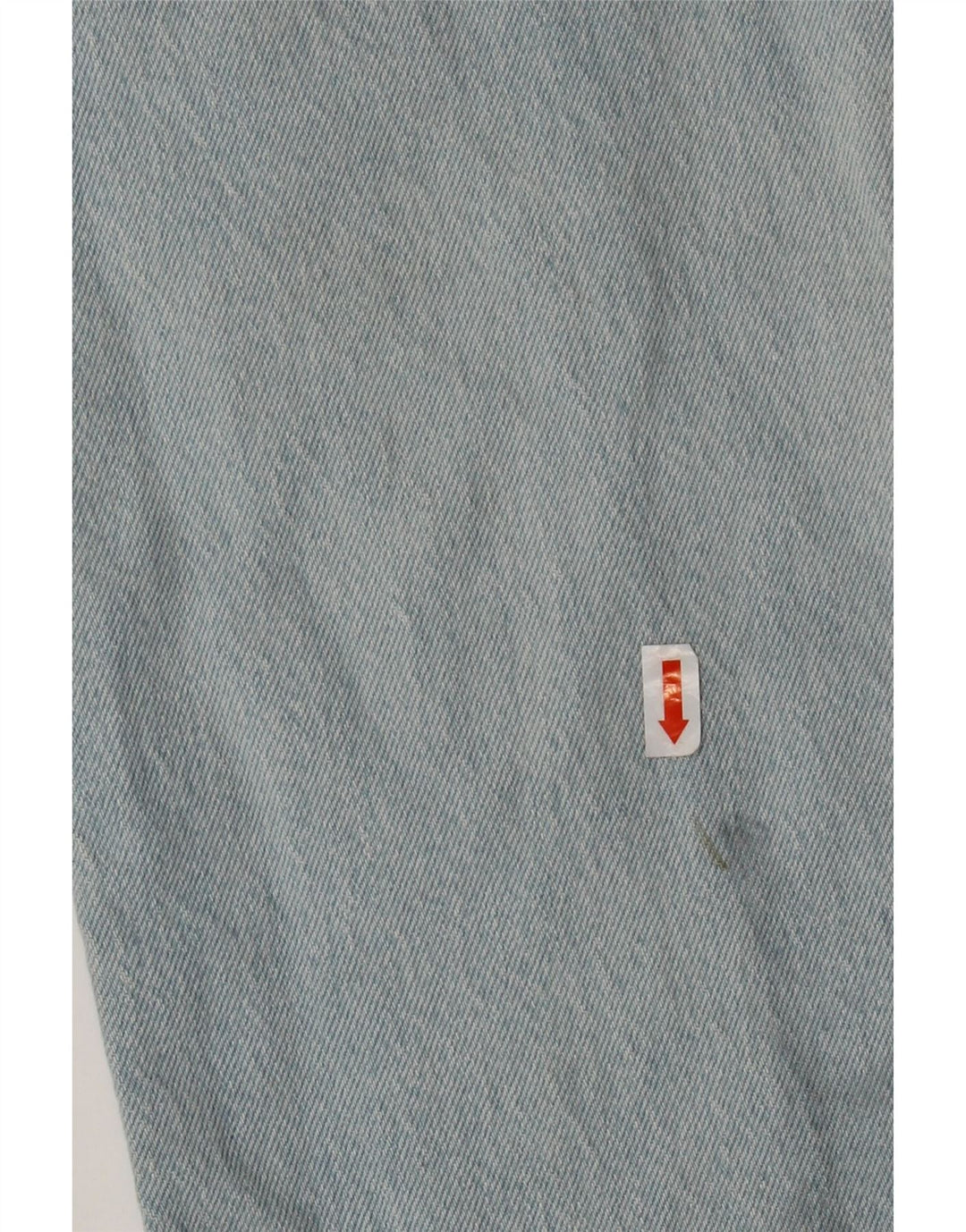 LEVI'S Herre 501 Straight Jeans W28 L32 Blå Bomuld