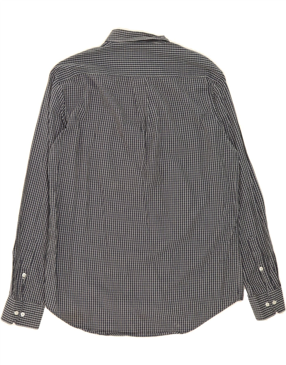 DACK'S Mens Regular Fit Shirt Large Black Check Cotton Vintage Dack's and Second-Hand Dack's from Messina Hembry 