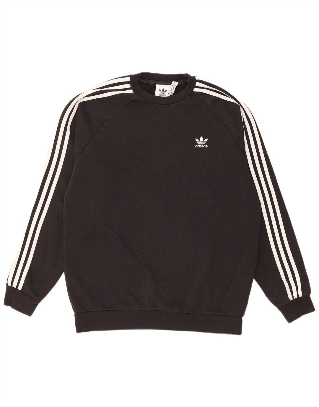 ADIDAS Sweatshirt til mænd Medium Sort bomuld