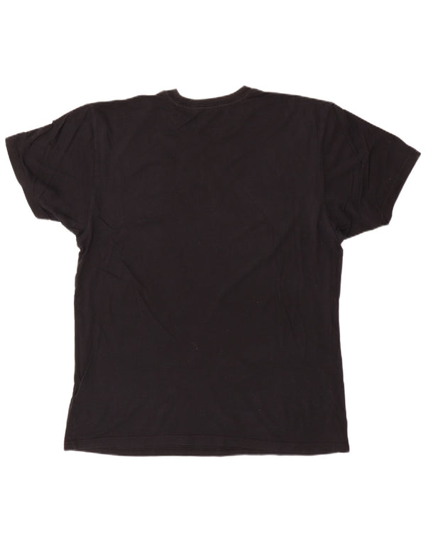 Vans Herre Classic Fit Grafisk T-Shirt Top Stor Sort Bomuld