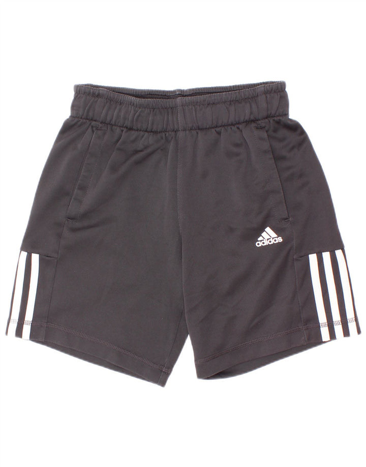 Adidas Boys Climalite Sportshorts 9-10 år Sort polyester
