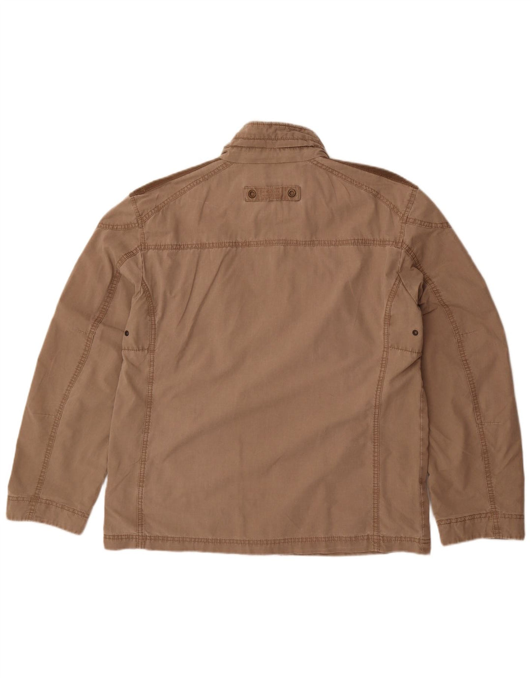 Camel Active Herre Utility Jacket UK 40 Large Beige Colourblock