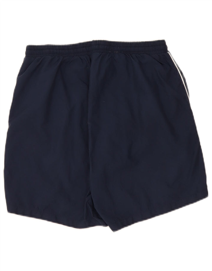Hugo Boss Herre grafiske sportsshorts Medium marineblå polyester