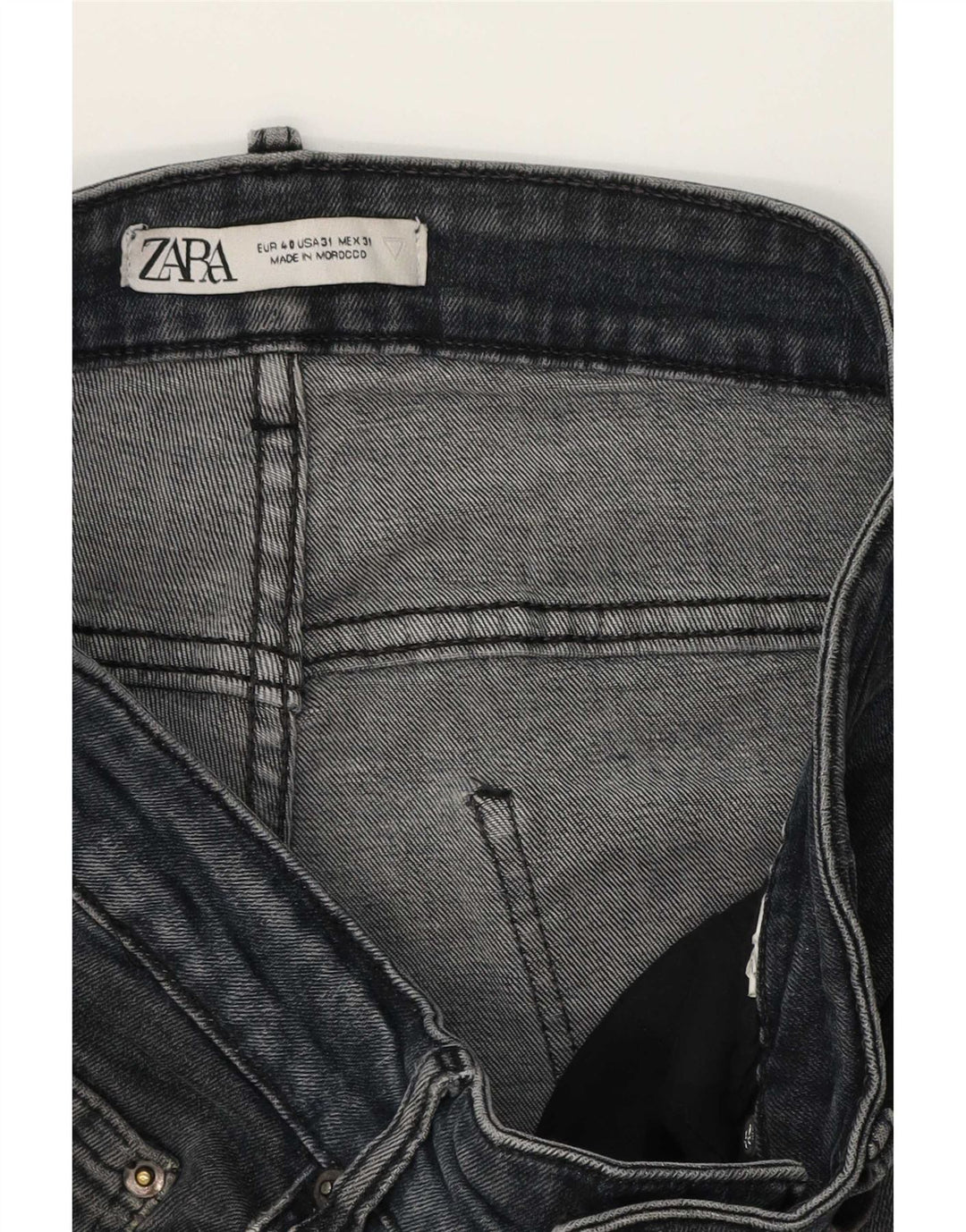 Zara Herre Skinny Jeans EU 40 Medium W31 L30 Blå