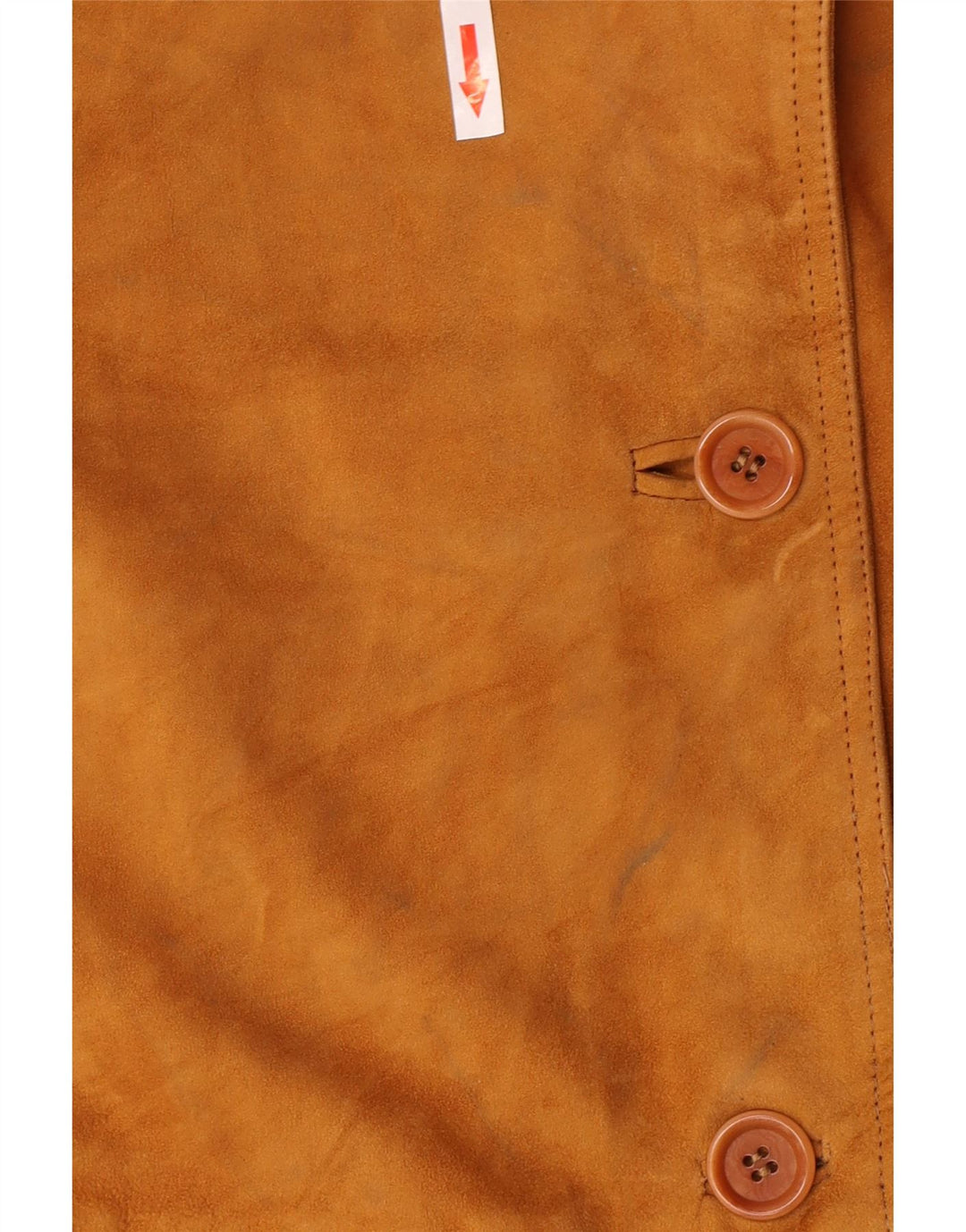 Vintage dame ruskindsjakke UK 10 Small Brown