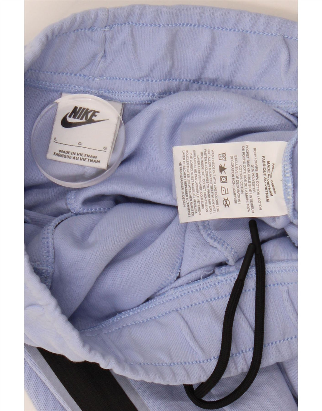 NIKE træningsdragt til kvinder Joggers UK 14 Stor blå bomuld