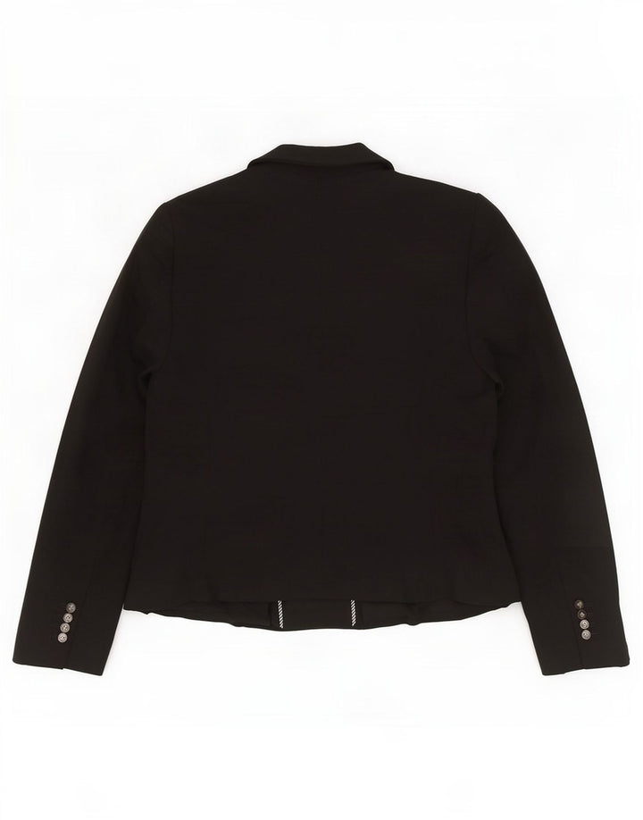 Marks & Spencer Dame Skræddersyet Fit Blazer Jacket UK 14 Medium Black