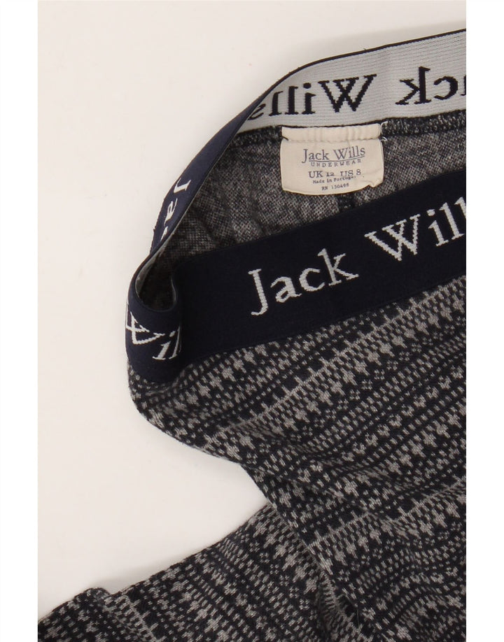 Jack Wills Grafiske Leggings til kvinder UK 12 Mellem marineblå stribet bomuld