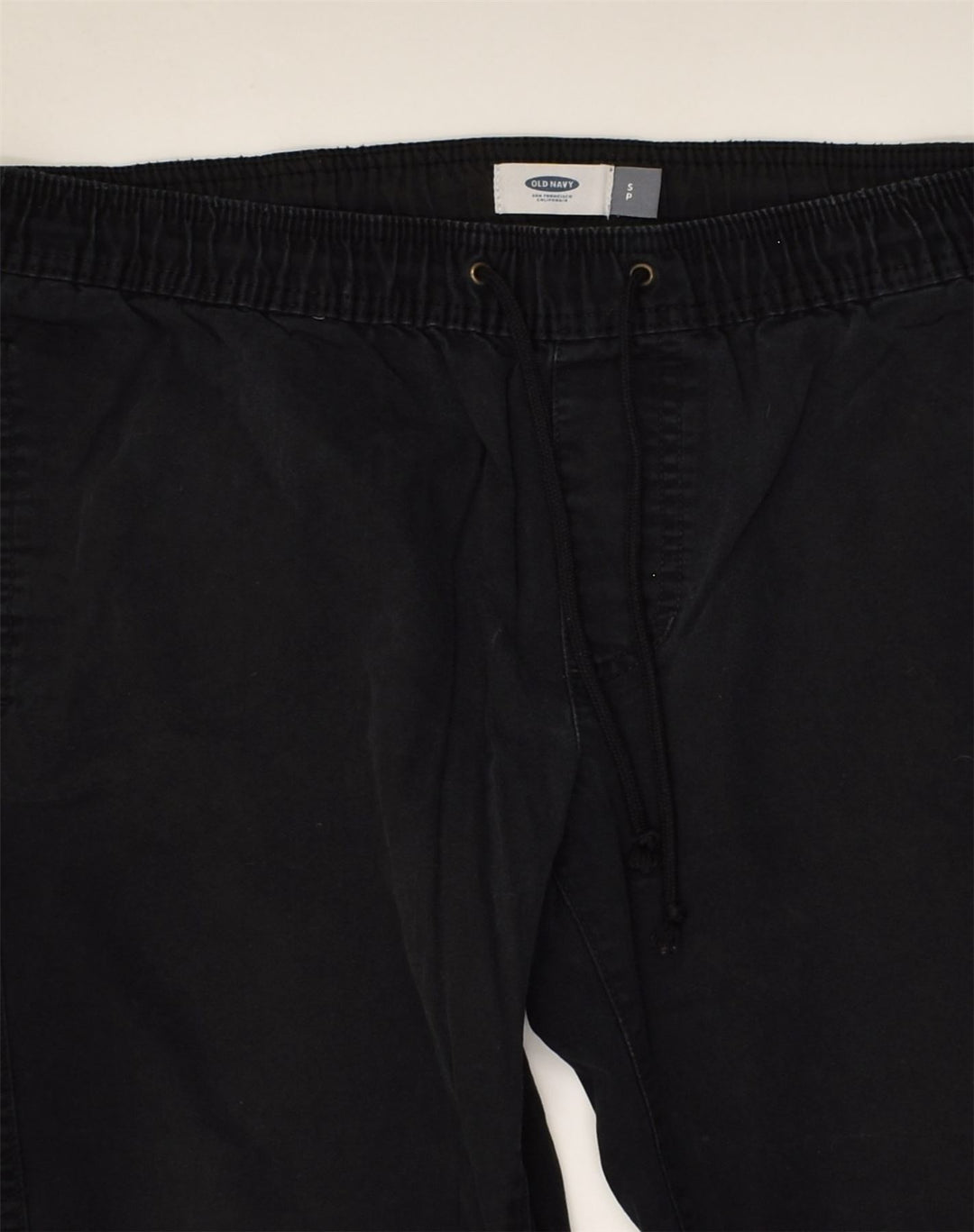 OLD NAVY Mens Joggers Jeans Small W32 L29 Black Cotton | Vintage Old Navy | Thrift | Second-Hand Old Navy | Used Clothing | Messina Hembry 