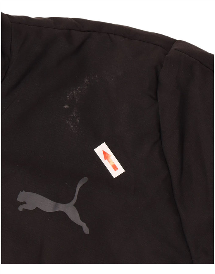 Puma polstret herrejakke UK 36 Lille sort polyester