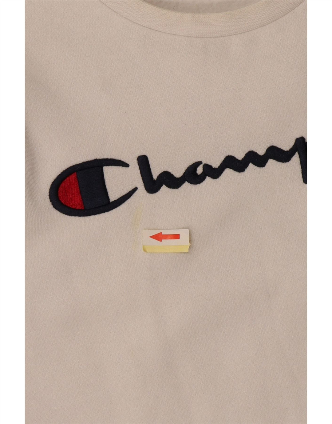 CHAMPION Drenge Grafisk Sweatshirt Jumper 11-12 år Stor Hvid