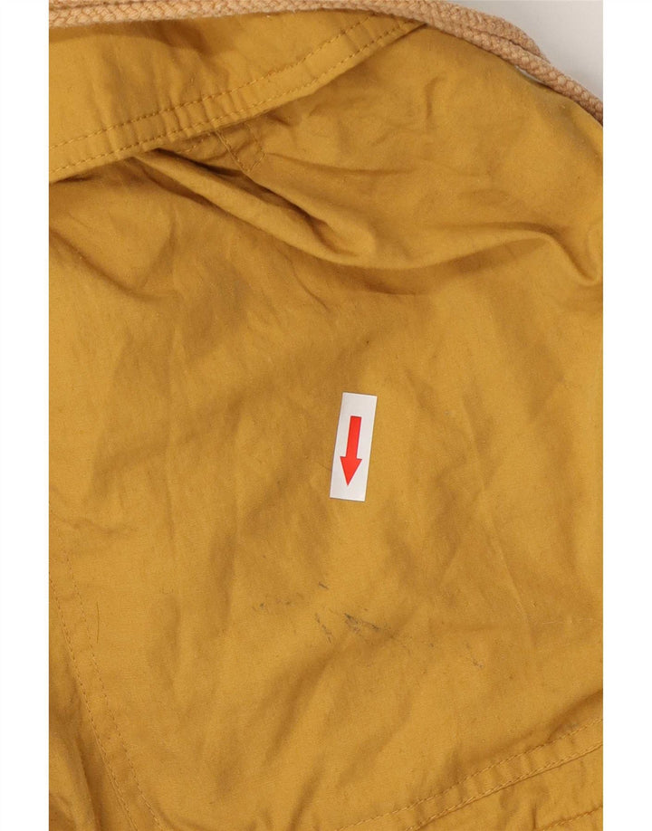 Yorn Womens Windbreaker Coat UK 16 Large Yellow