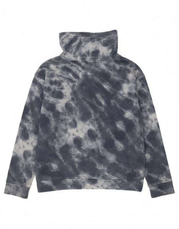 Abercrombie & Fitch Boys Grafisk hættetrøje 11-12 år Blue Tie Dye