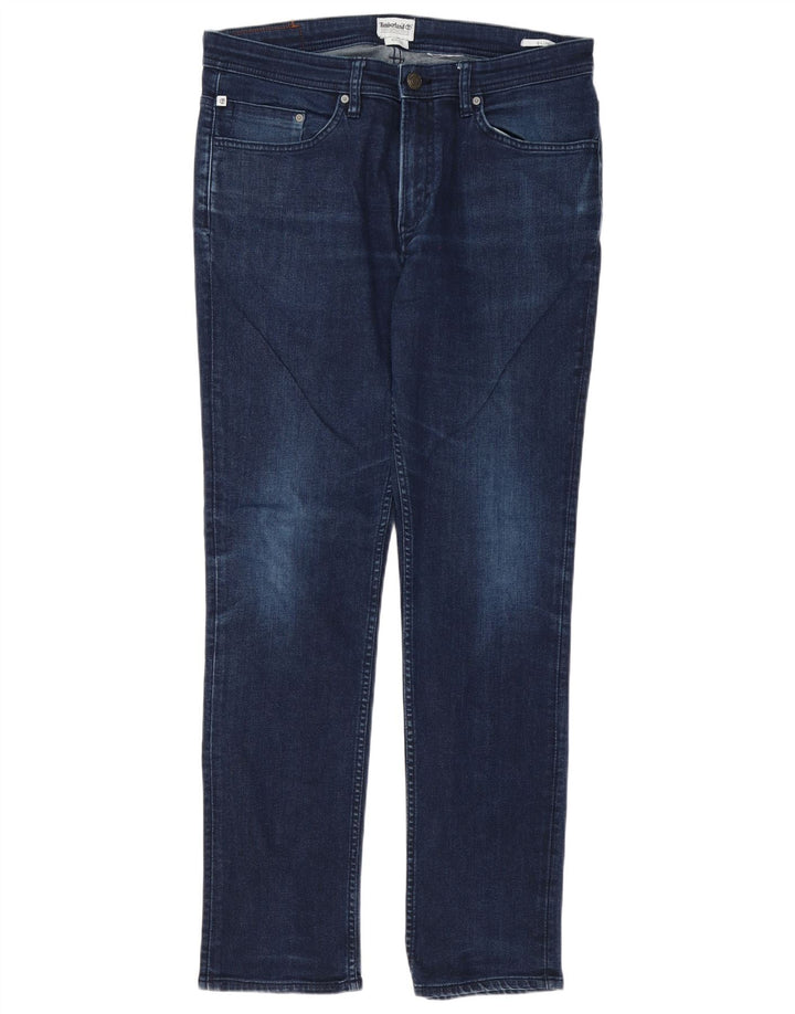 Timberland Slim Jeans til mænd W34 L34 Marineblå