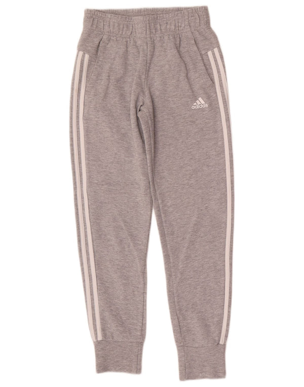 Adidas træningsbukser til piger Joggers 12-13 år Grå flækket bomuld