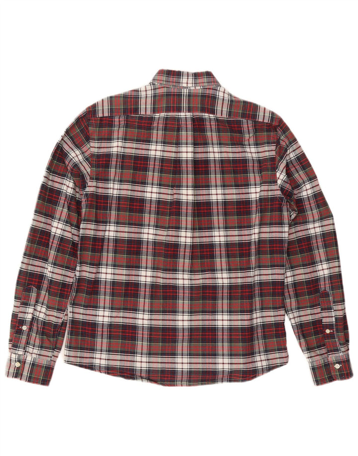 RALPH LAUREN Flanelskjorte til mænd Medium Flerfarvet ternet bomuld