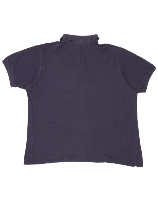 Lacoste herre poloskjorte str. 8 3XL marineblå bomuld