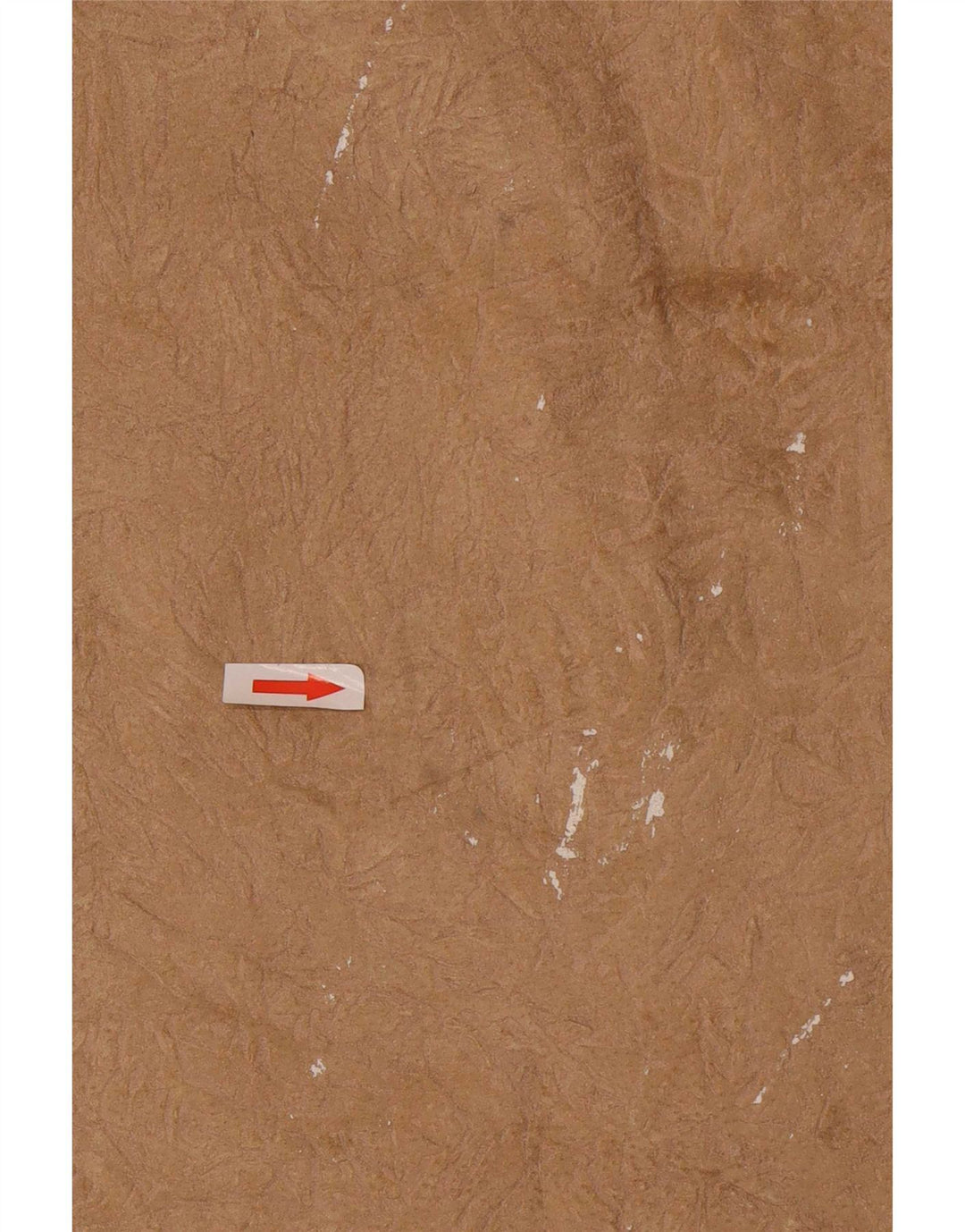 Vintage dame ruskindsnederdel IT 46 Large W30 Beige Læder