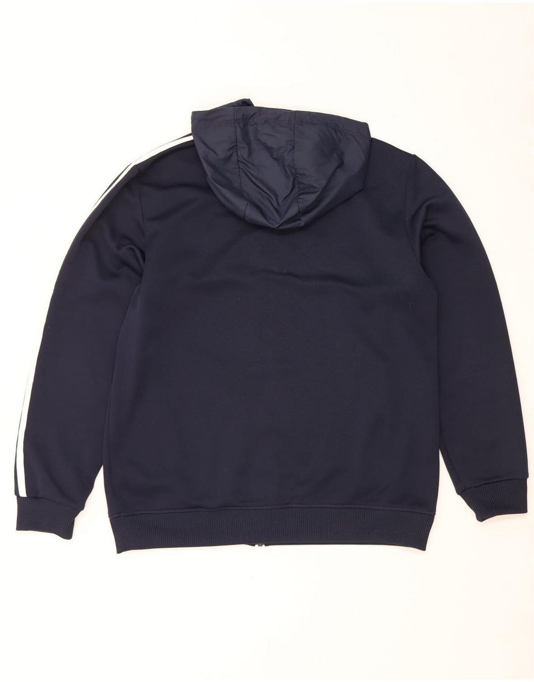 Adidas Hættetrøje med lynlås til mænd Stor marineblå polyester